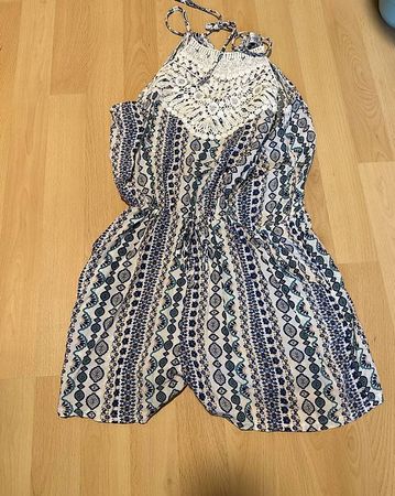 Gemusterter Jumpsuit