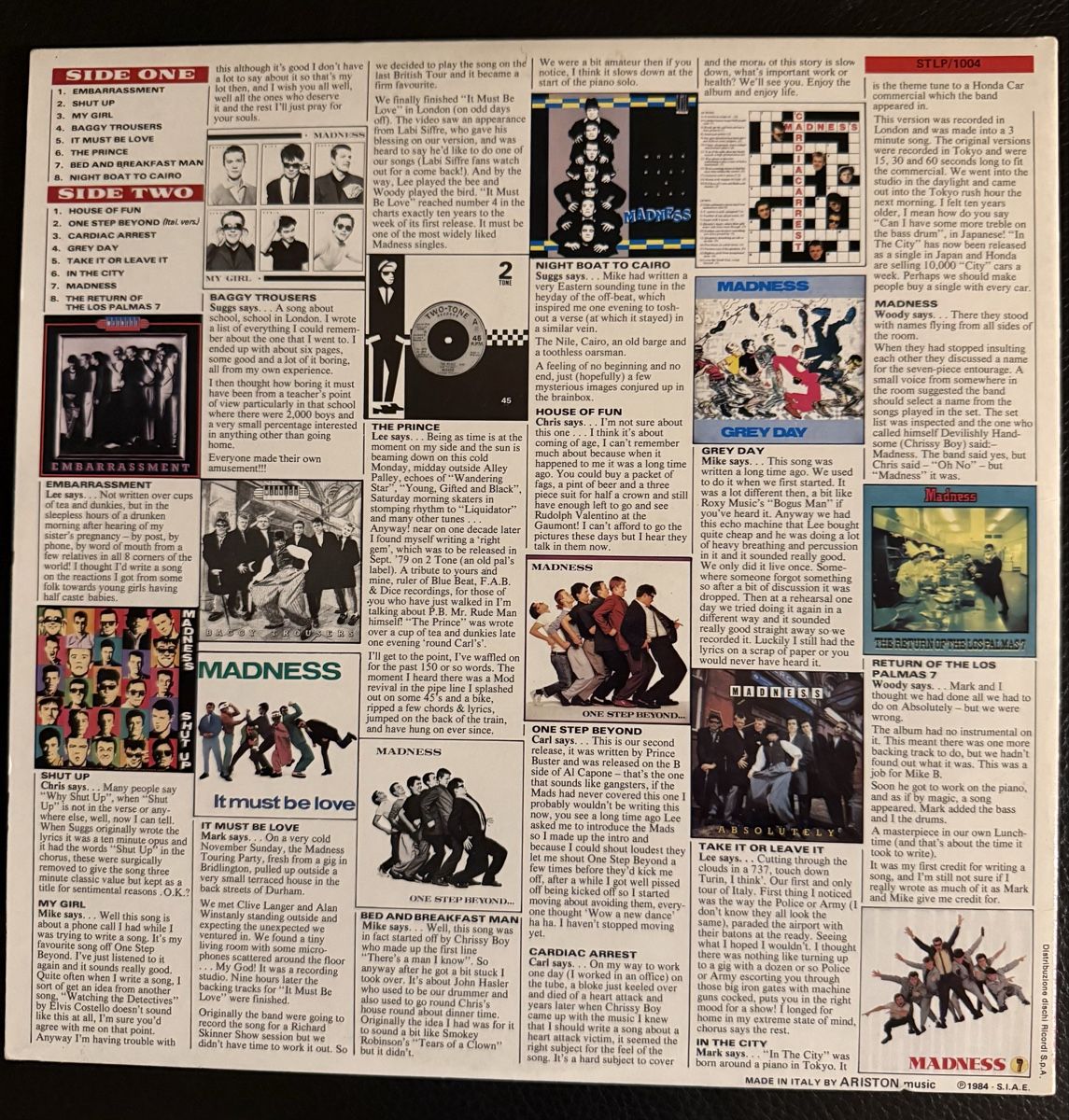 Dischi in vinile: Madness - Complete Madness - LP - Vinyl - Schallplatte – Usato da Goldach venduto da Messerguru 1