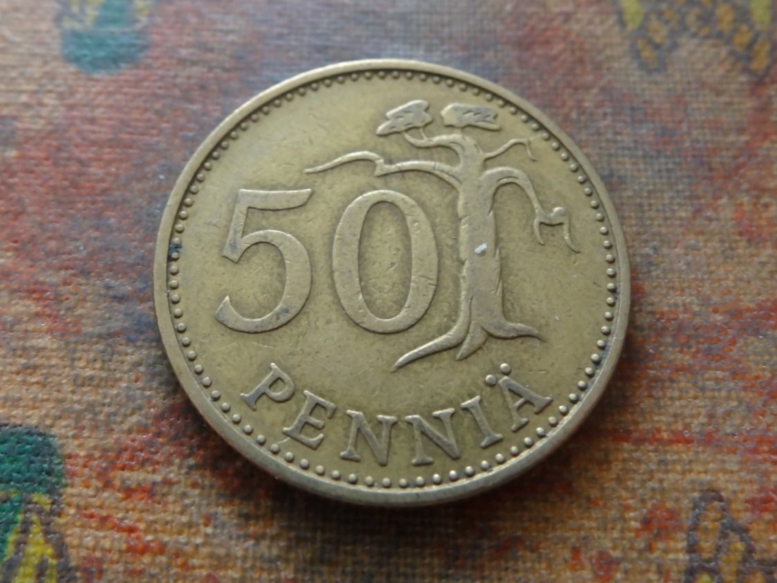 Tutti le monete: FINLANDE  50  Pennia  1963 – Usato da Romanel-sur-Lausanne venduto da Swift13 1
