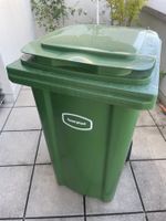 Mülltonne Abfalleimer Abfallkü faserplast grün 240 l wie neu