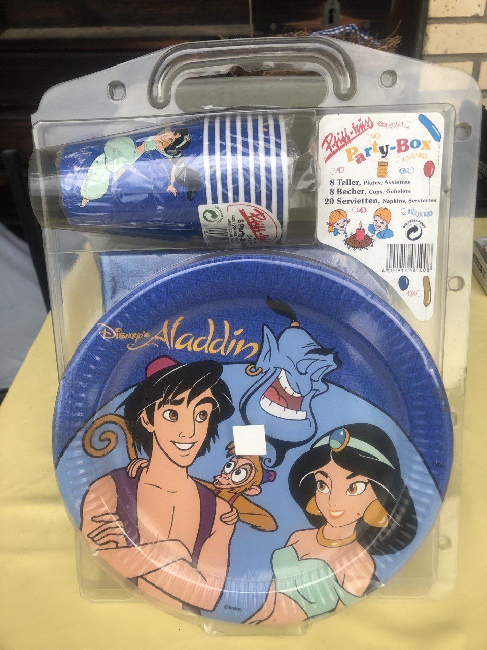 Set di piatti: Party - Box Aladin, Kindergeburtstag, Camping, Garten – Nuovo (secondo la descrizione) da Winkel venduto da Kade50