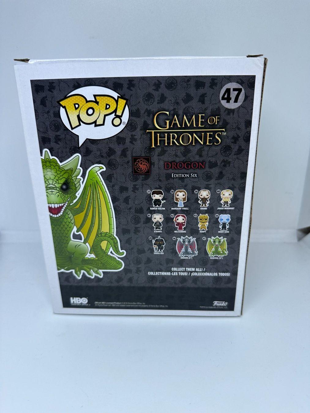 Funko Figurines: FUNKO POP! Game of Thrones: Rhaegal #47 6” – D'occasion à Monthey par Black-Cockatoo 2