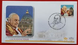 VATIKAN 50 JAHRE TOD PAPST JOHANNES XXIII FDC 1963 - 2013