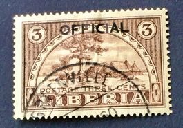 Briefmarken aus Liberia Providence  mit Aufdruck gestempelt