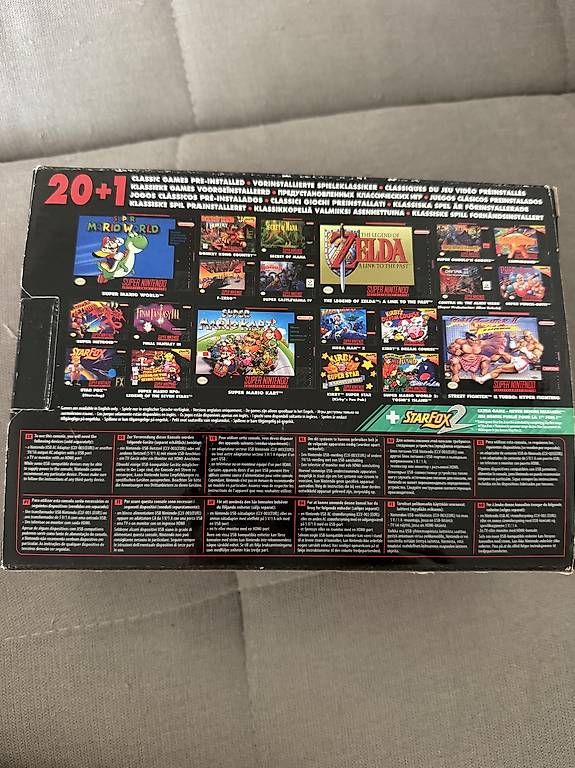 Nintendo Console: Nintendo SNES Classic Mini  OVP  2 Controller  21 Spiele – Usato da Münchwilen AG venduto da stueli6 3