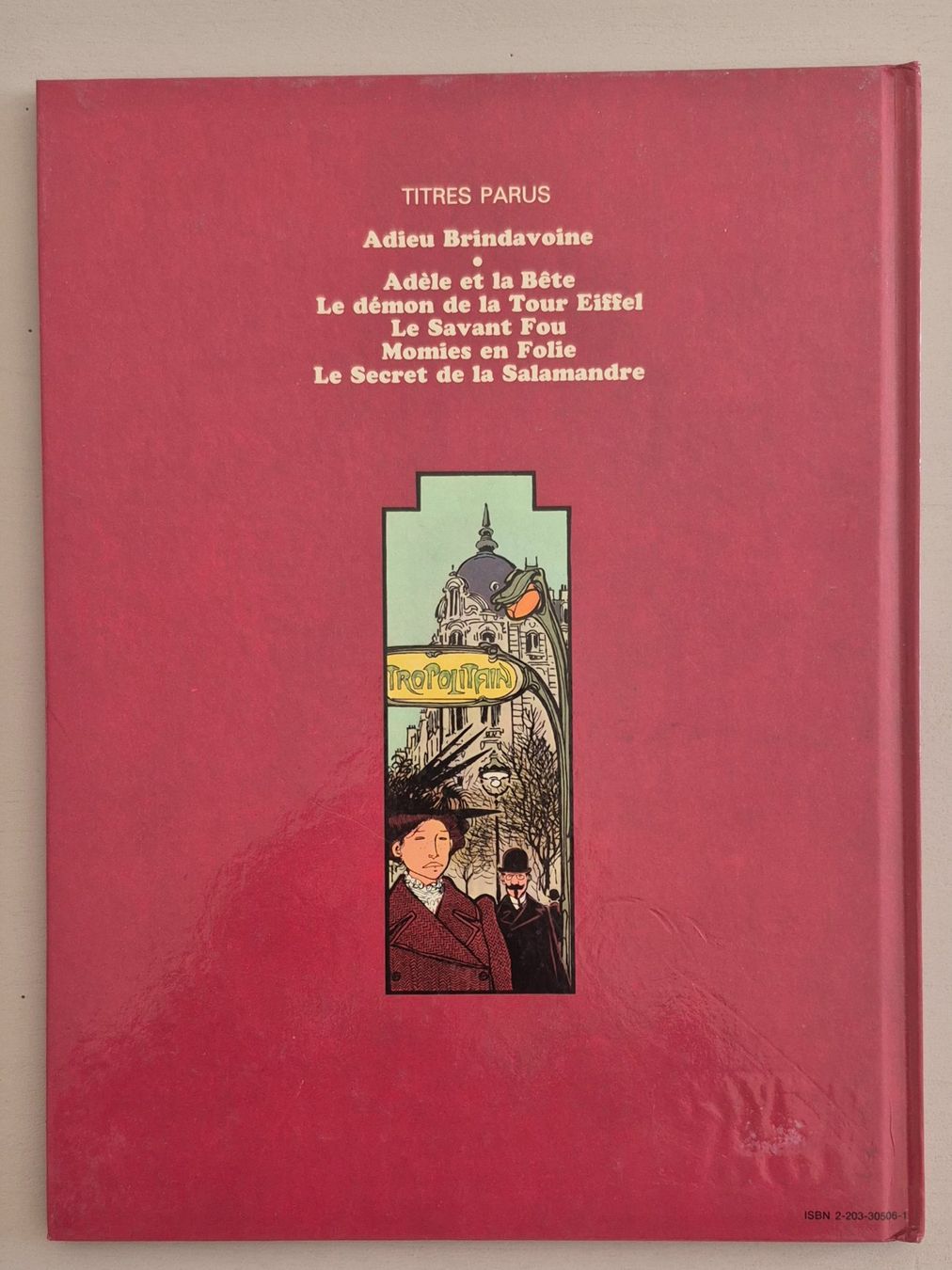 Fumetti: Adèle Blanc-Sec - T5 - Le Secret de la Salamandre – Usato da Grand-Lancy venduto da loi_599y 1