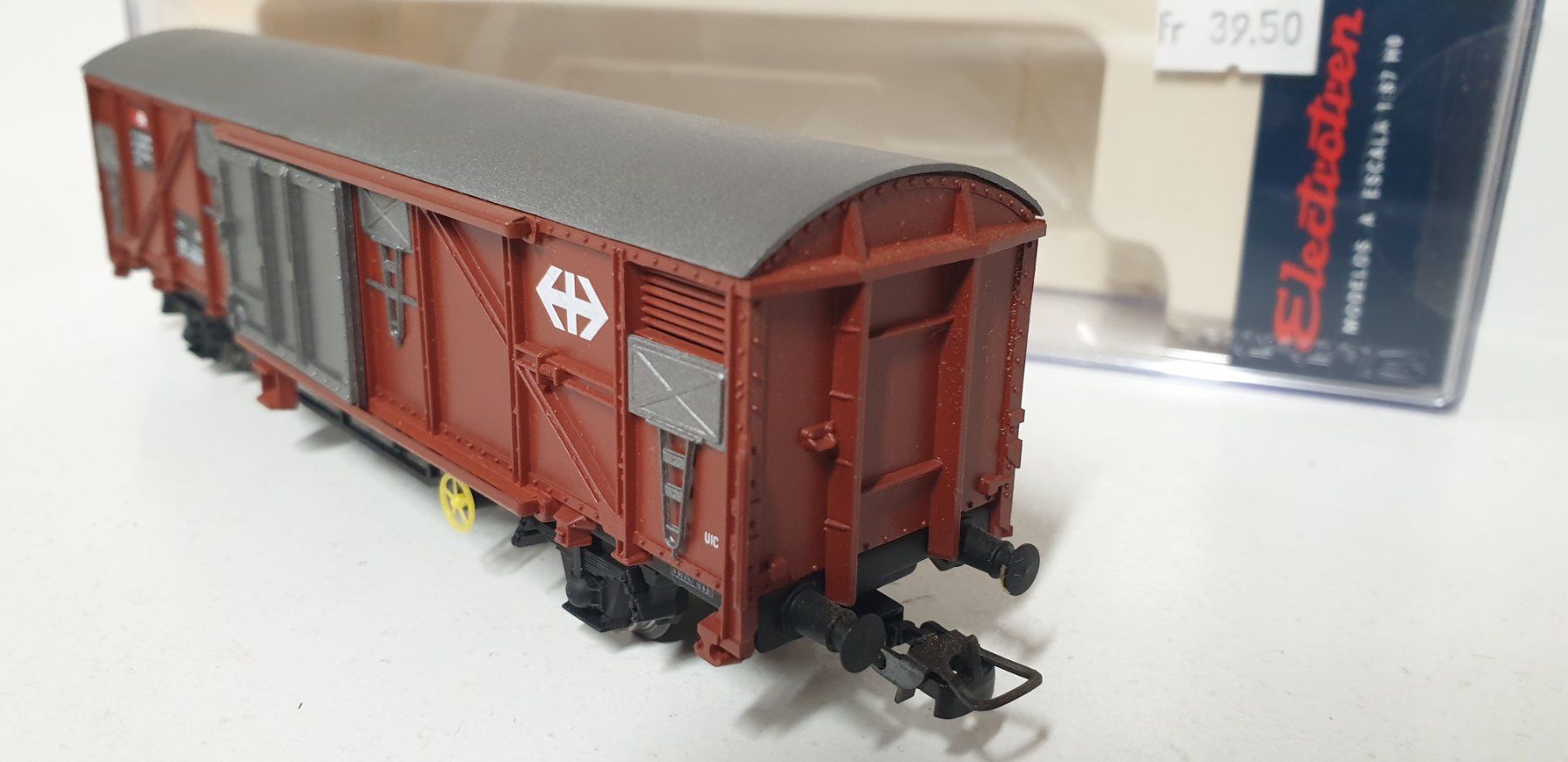 Modellini di ferrovie: Electrotren SBB Gbs Güterwagen H0/DC – Usato da Geroldswil venduto da TopTrain54 4