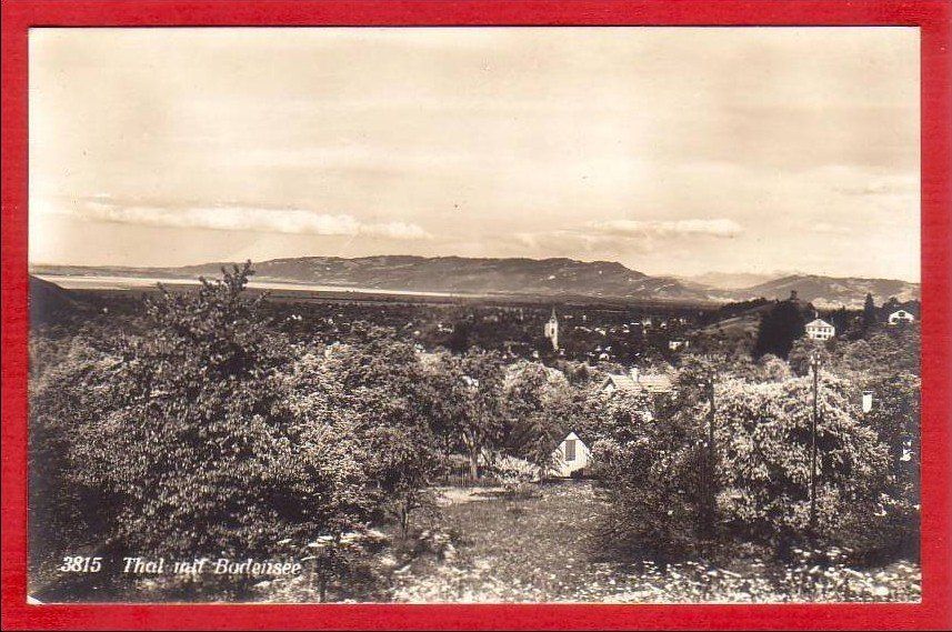 Cartoline postali: THAL MIT BODENSEE – Usato da Grüningen venduto da Kartenlaube
