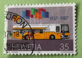 CH Briefmarken mit Gestempelt   