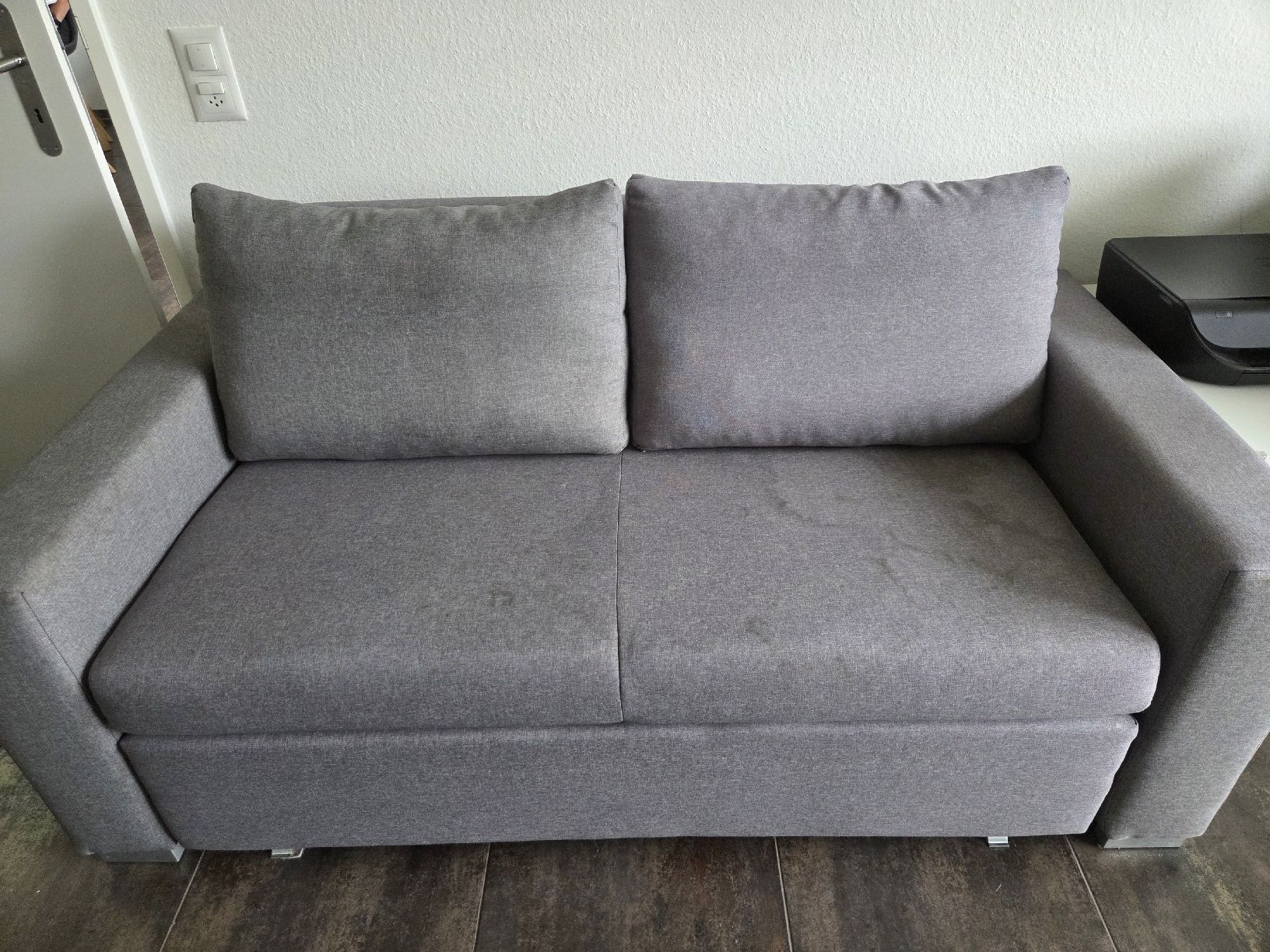 Sofas: Graues Sofa / Schlafsofa / mit Schlaffunktion – Gebraucht aus Basel von mruffcia155 2