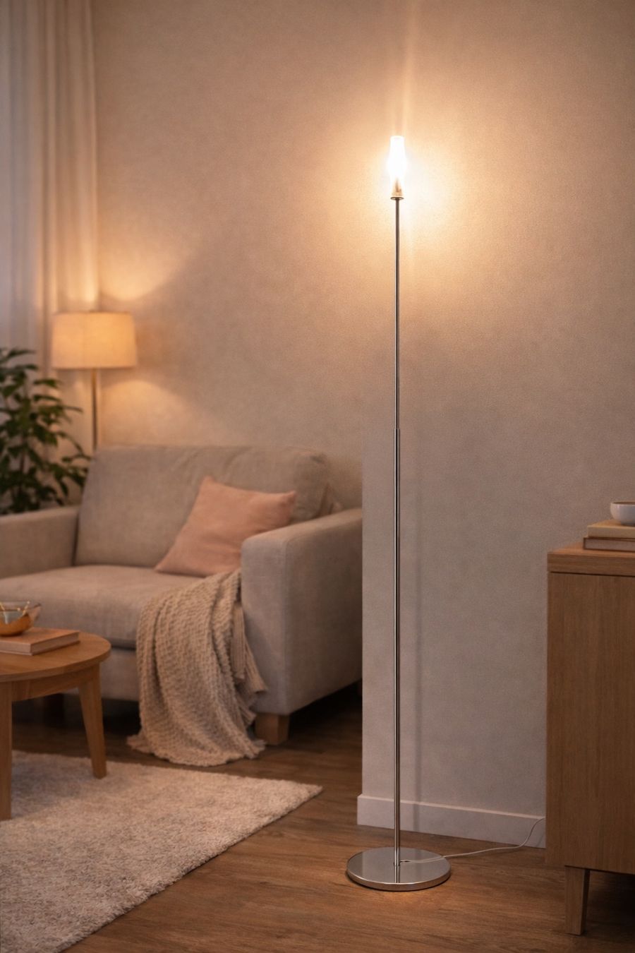 Lampade: Schlichte Stehlampe mit zeitlosem Design – Nuovo (secondo la descrizione) da Uzwil venduto da te_l2qc 1