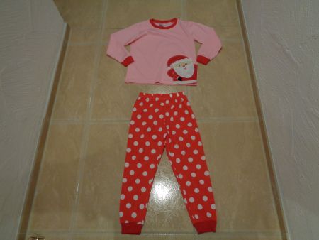 neuer süsser Samichlaus Pyjama, 6-7J 116-122