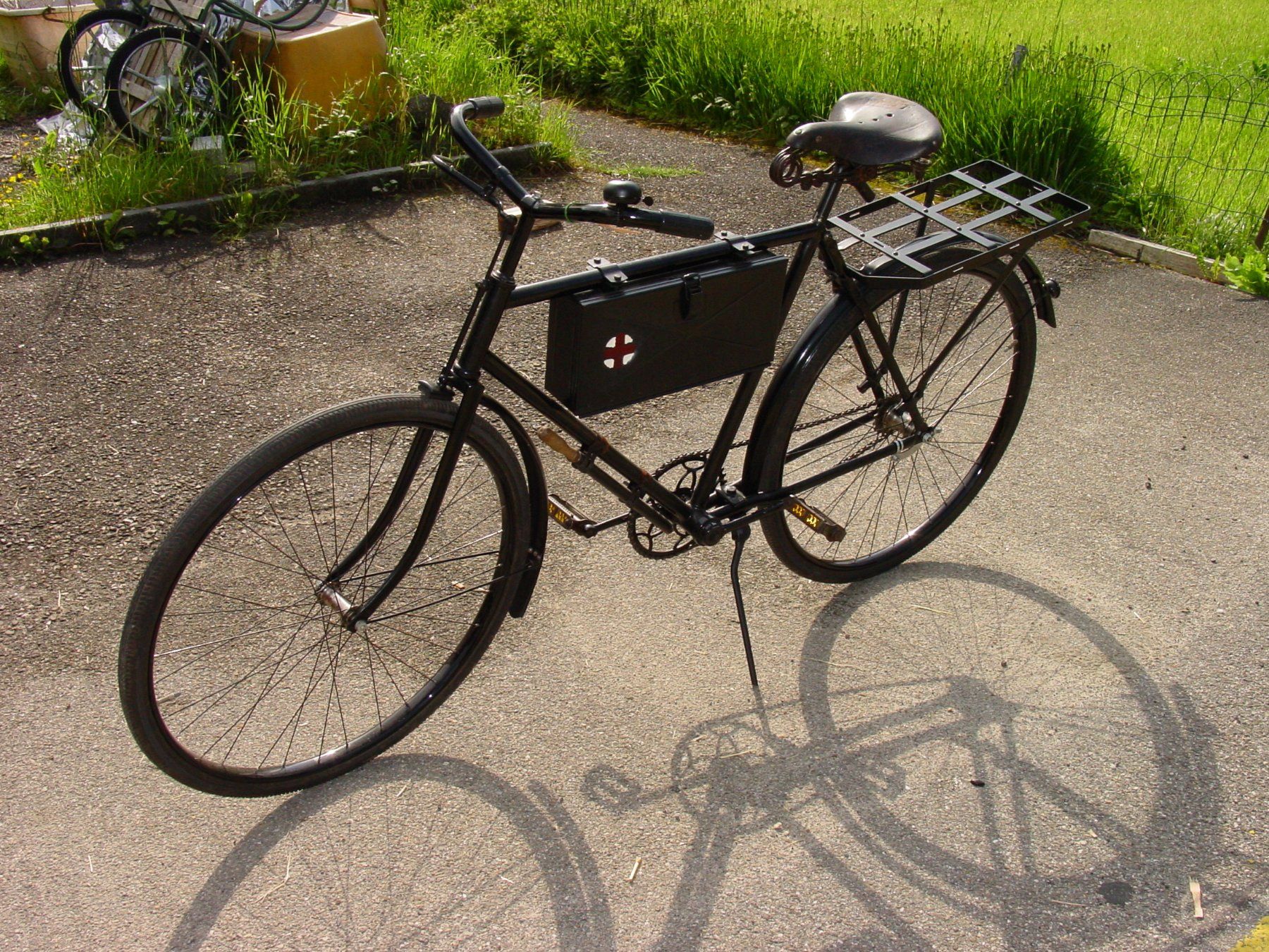 Biciclette: Wehrmachts Rad Ideal für einen Reenactor – Usato da Ursenbach venduto da shopverte