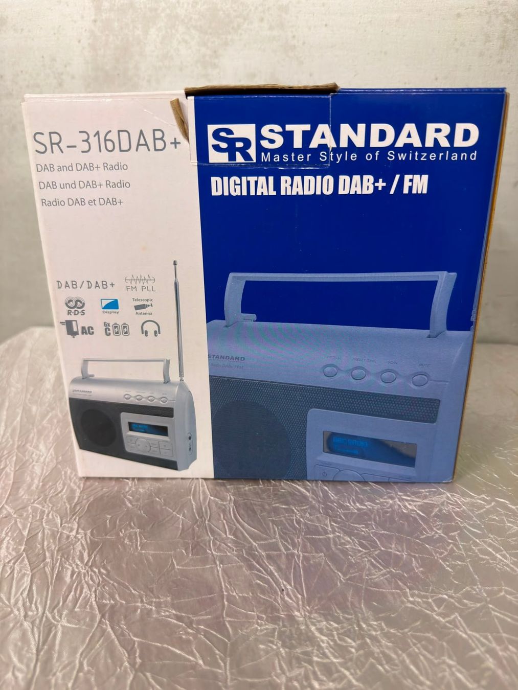 Radios: STANDARD SR-316DAB+ Digitalradio – Neu (gemäss Beschreibung) aus Schlieren von Stadtammannamt_8952 3