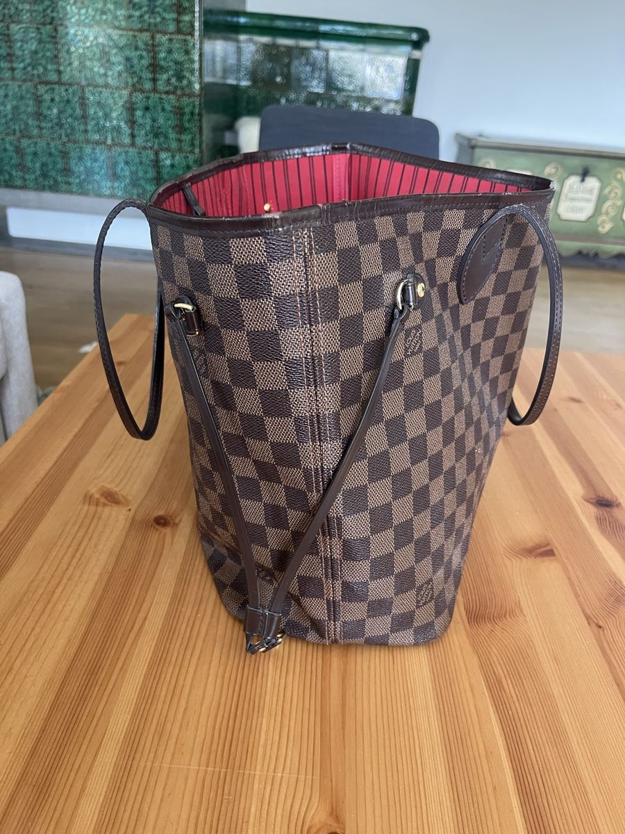 Louis Vuitton Borse da donna: Louis Vuitton Neverfull MM, Damier Ebene – Usato da Hirzel venduto da maeckinski 3