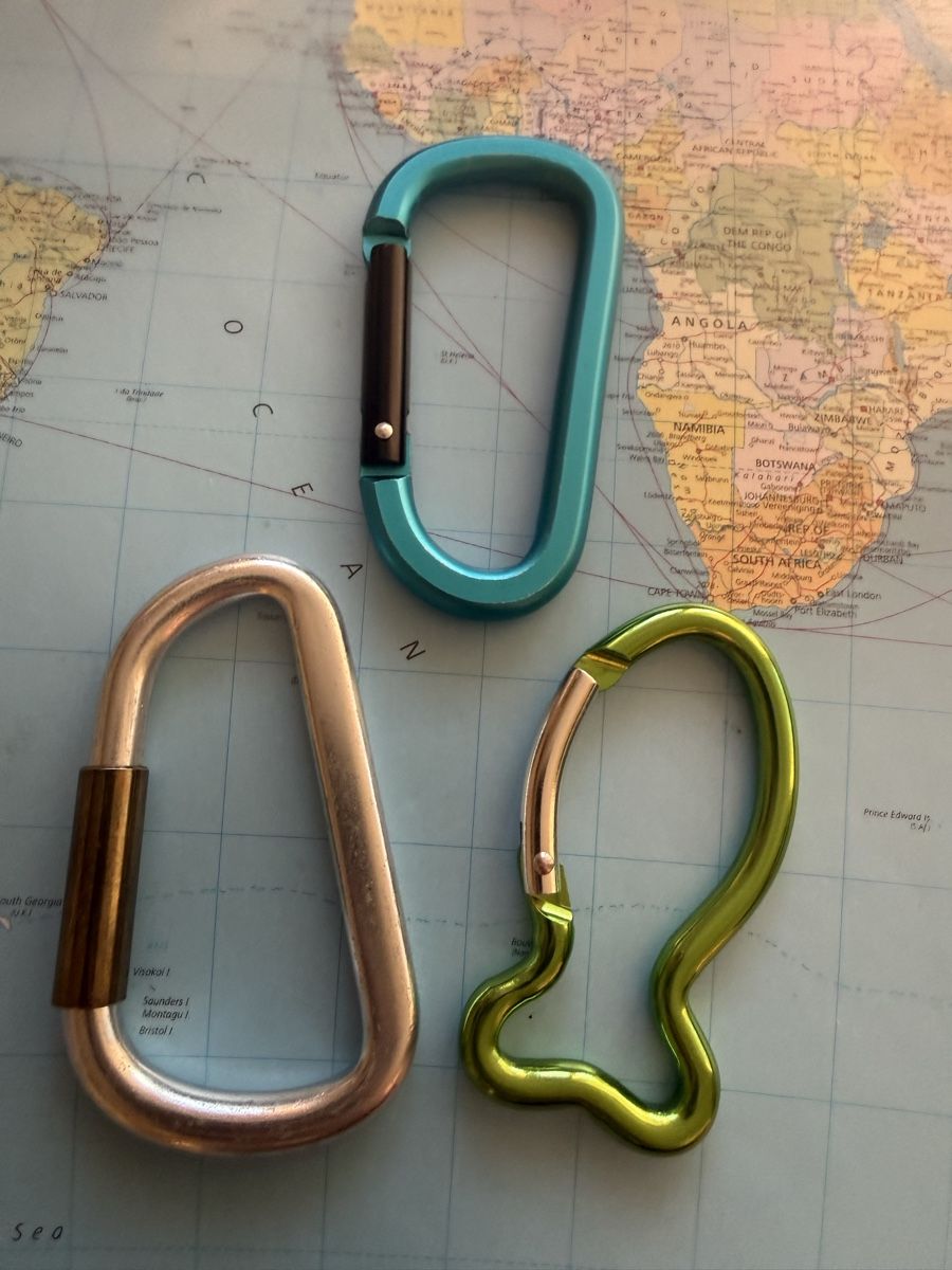 Attrezzatura da arrampicata: NEU***SCHLÜSSEL KARABINER 3 Stk***SPEZIELL*** – Nuovo e nell'imballaggio originale da Zürich venduto da Ceca52 4