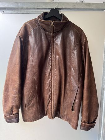 Vintage Lederjacke braun