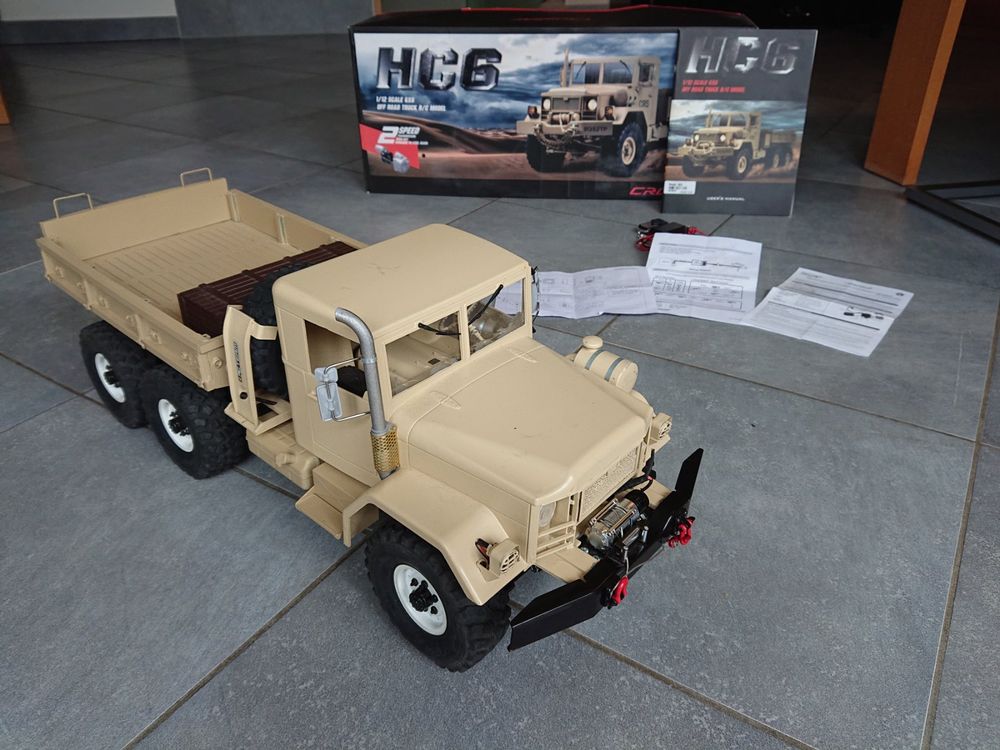 Cross RC HC6 - 1:12 Scale Truck 6x6 monté complet (Gebraucht) in Marin ...