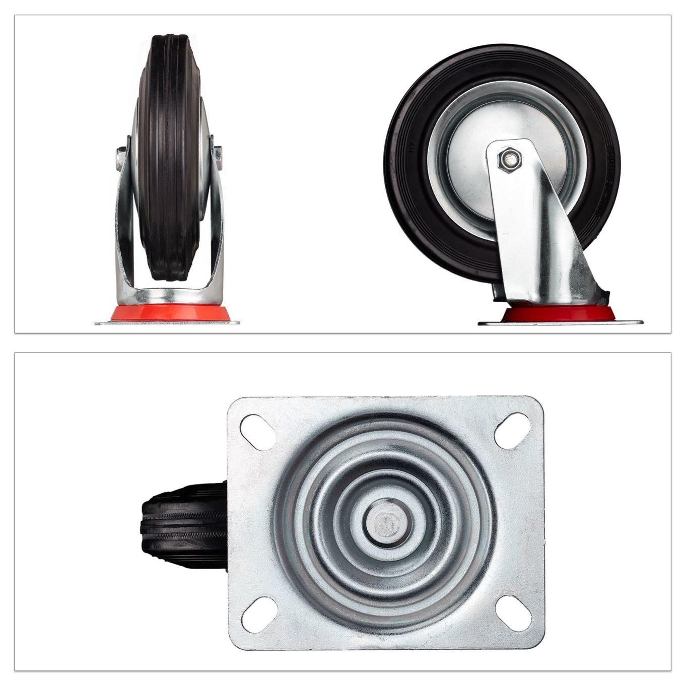 Altro per stoccaggio & trasporto: Schwerlastrollen 4er Set 200 mm – Nuovo e nell'imballaggio originale da Bülach venduto da StoreInShop 7