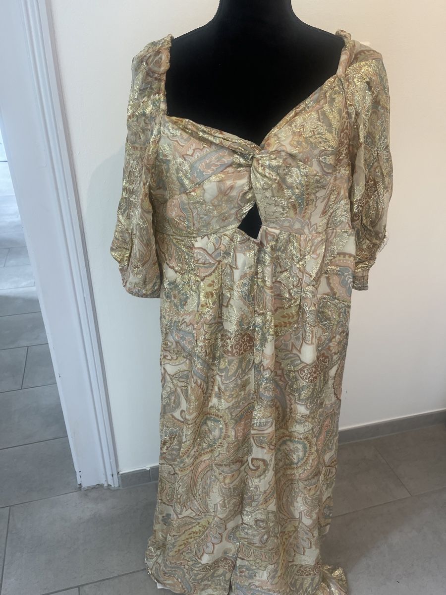 Tute: Wunderschöner Hosenanzug in Gold – Usato da Luzern venduto da Fullmoon68