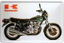 Blechschild-KAWASAKI Z750 MOTORRAD