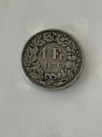 1 Franken 1876  Rar