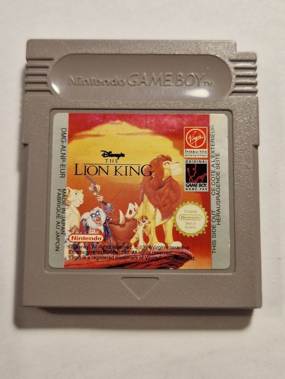 Gameboy The Lion King Kaufen auf Ricardo