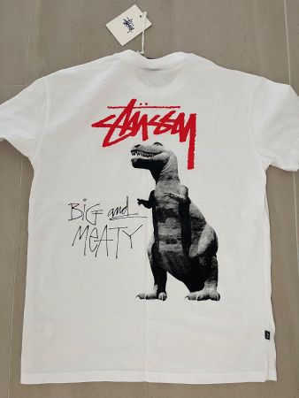 Stüssy T-Shirt "Big and Meaty" Gr S (NEU)