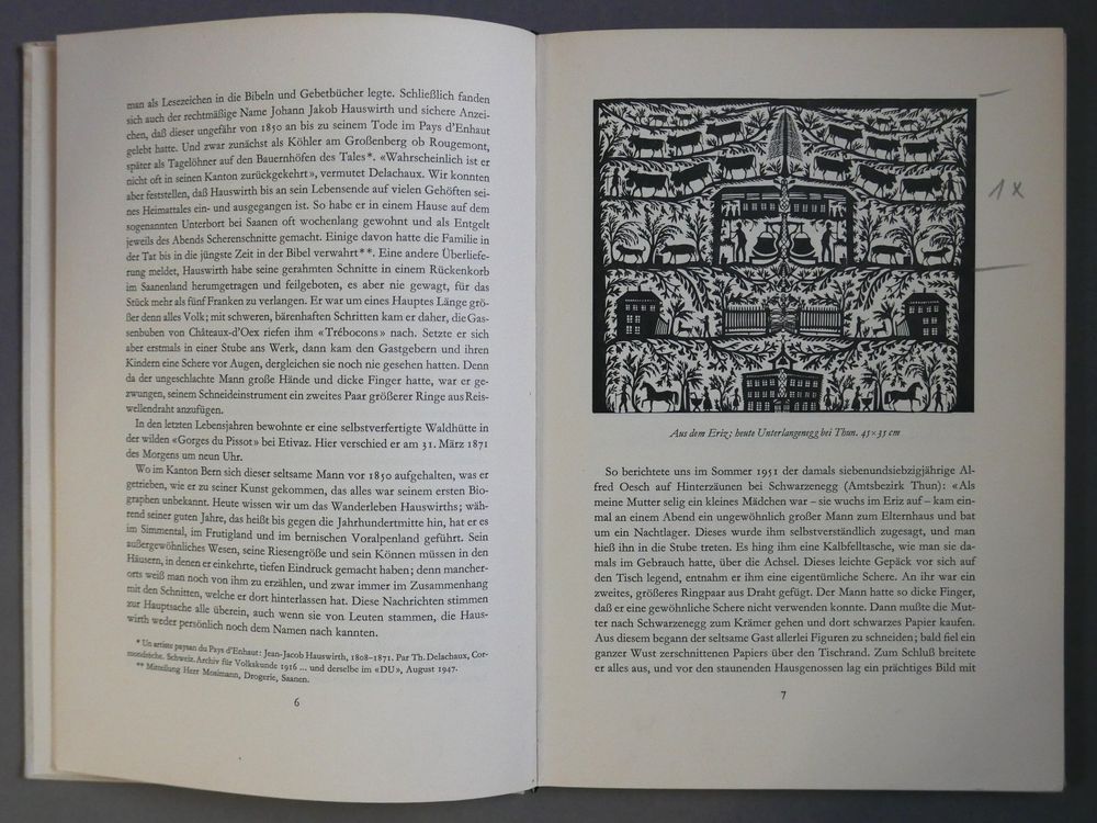 SCHERENSCHNITTE AUS HUNDERT JAHREN CHRISTIAN RUBI 1959 | Kaufen auf Ricardo