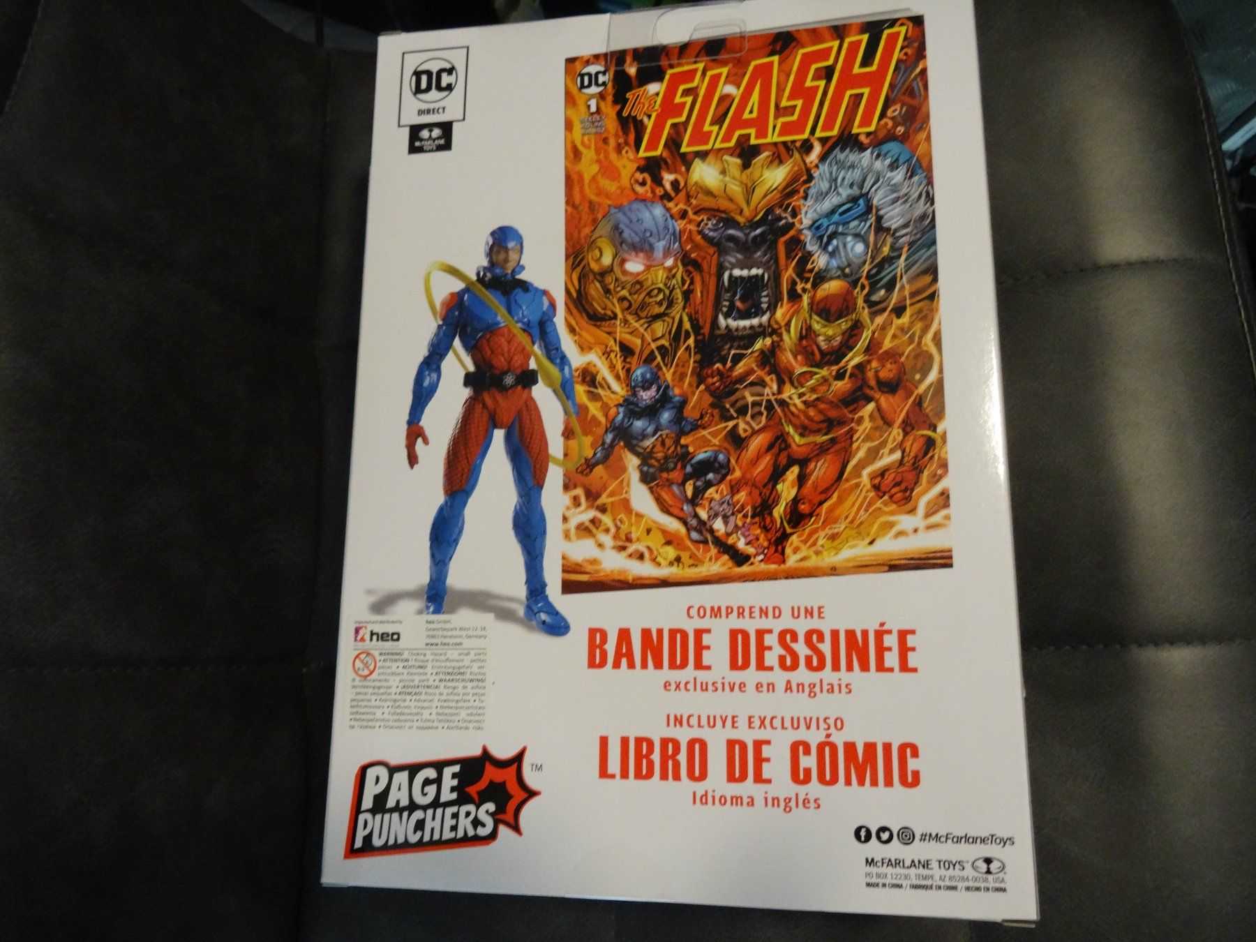 Statuette: DC Direct Page Punchers Figur & Comic The Atom McFARLANE – Nuovo e nell'imballaggio originale da Olten venduto da Disc-Ausverkauf 2
