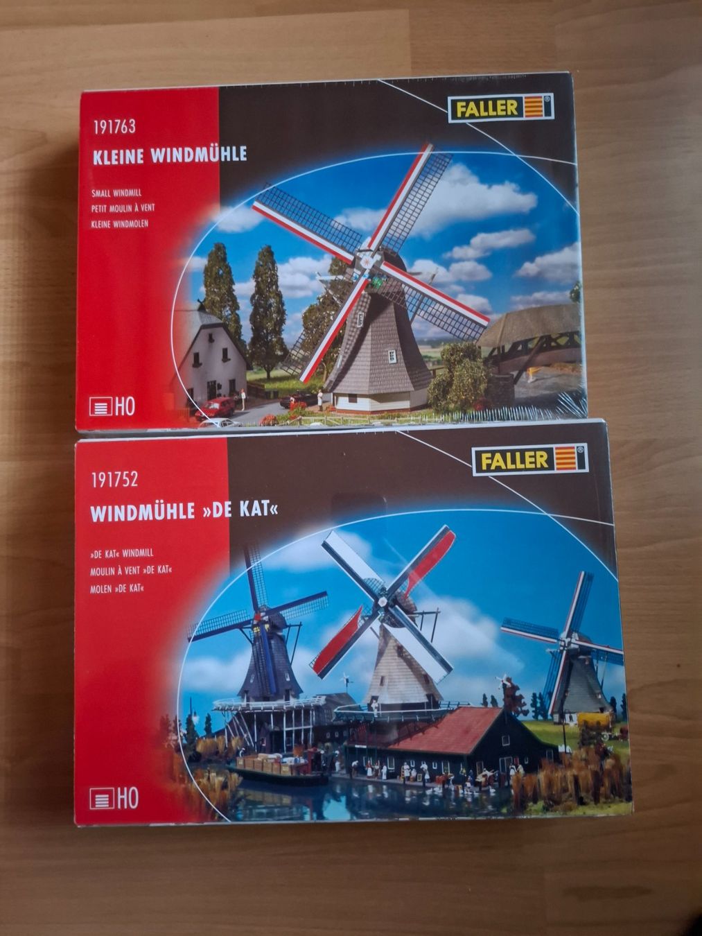 Faller Modelleisenbahnen: Faller Windmühlen Set 2tlg. – Neu und originalverpackt aus Halten von ast_mzm8
