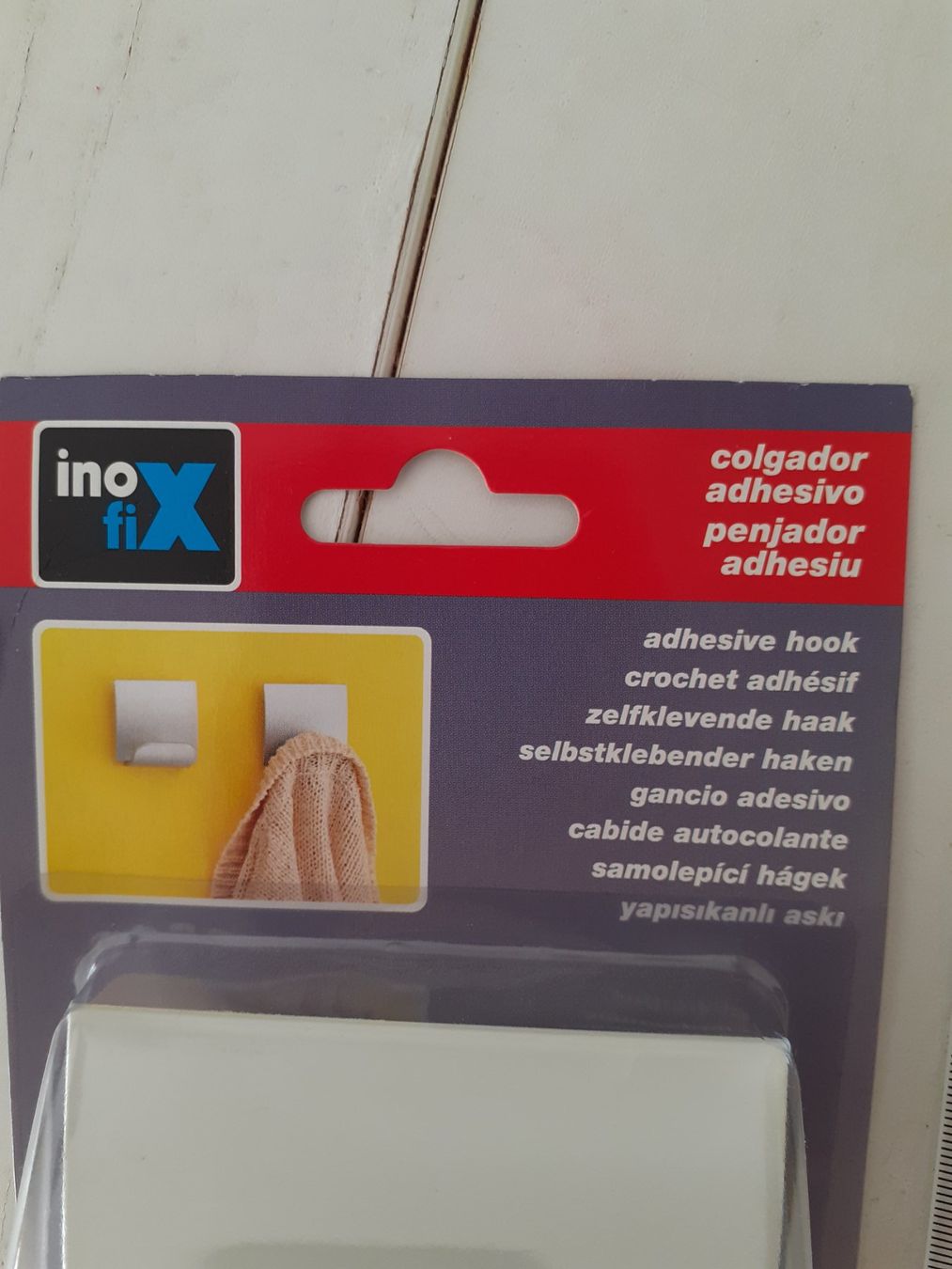 Portasciugamani: Selbstklebender Hacken – Nuovo e nell'imballaggio originale da Yverdon venduto da DerStorchUndDieBiene