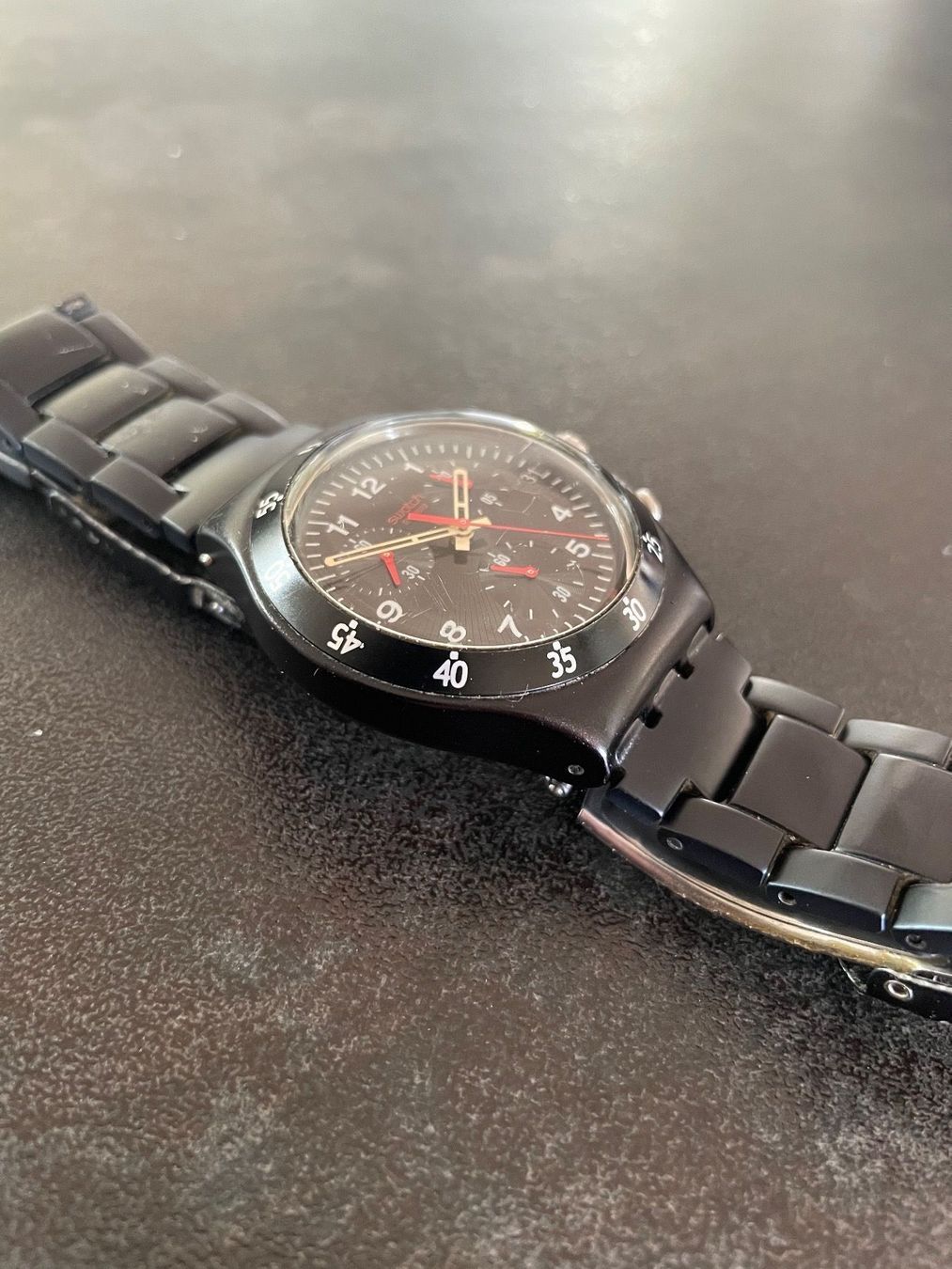 Swatch Orologi: Montre Swatch Irony Chrono Aluminium – Usato da Vallamand venduto da Bricbracbroc82 4