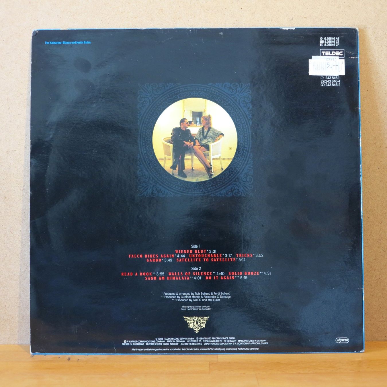 Schallplatten: Falco - Wiener Blut / LP – Gebraucht aus Zürich von Naim60 1