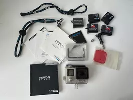 GoPro HERO4 Black Komplettset + 64GB MicroSD Voll funktion