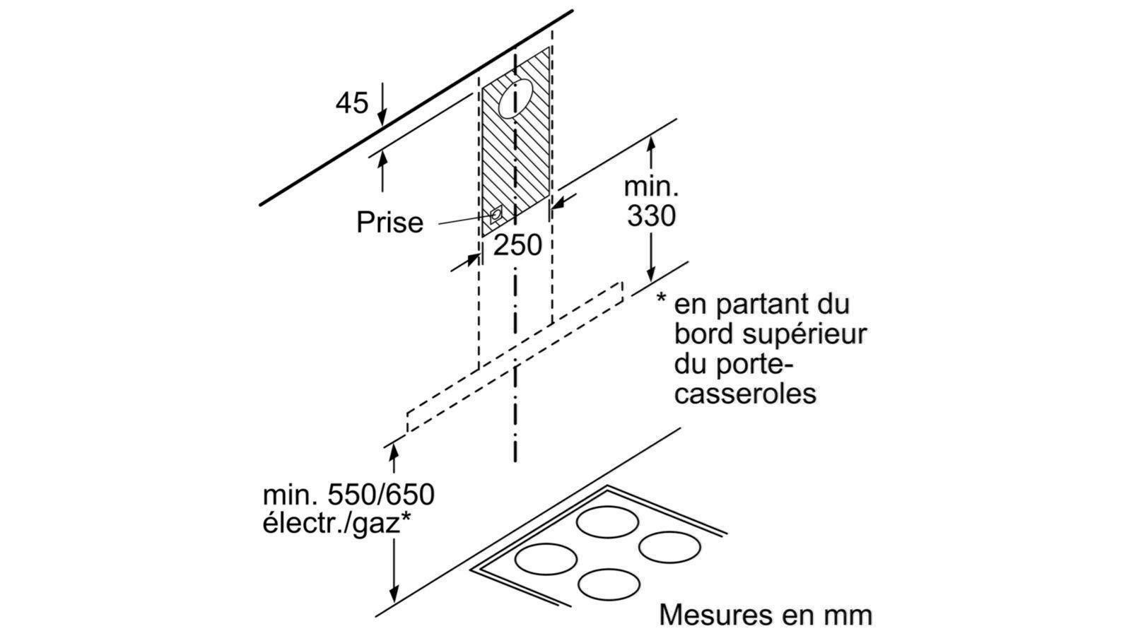 Cappe di aspirazione: Bosch Wandesse 60 cm DWB66BC50 – Nuovo e nell'imballaggio originale da Bottighofen venduto da zaap 8