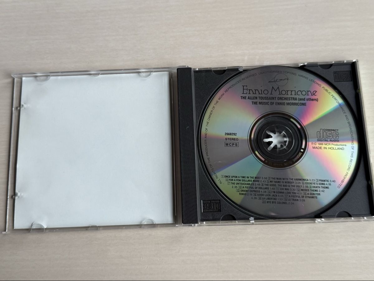 CD: Ennio Morricone - CD - Filmmusik Klassiker – Usato da Oberried Brienz venduto da Chyara 2