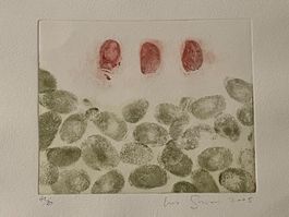 LUCA SERRA  - geb. 1962  in Bologna LITHOGRAPH 42 / 80 Auftr