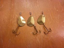 3 anciennes mini cuillères/antik mini Spinner