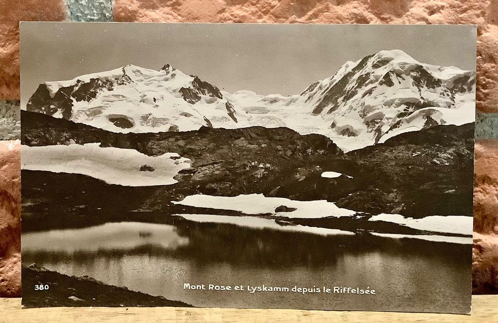 VALAIS. ALPES VALAISANNES. Riffelalp et le Mont Cervin. PZ vintage photochromie, EUR 199,00