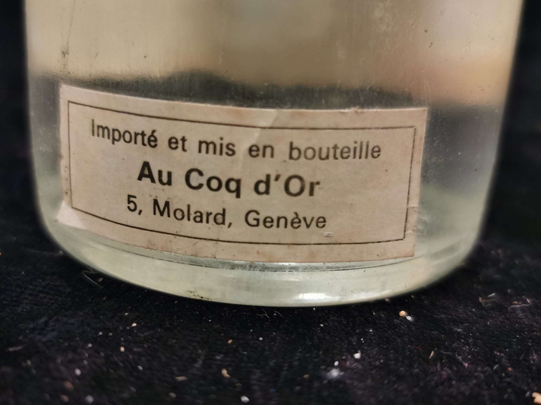 Bevande alcoliche: FRANBOISE ANCIENNE BOUTEILLE – Nuovo (secondo la descrizione) da Genève venduto da Leboucheoreilles 3