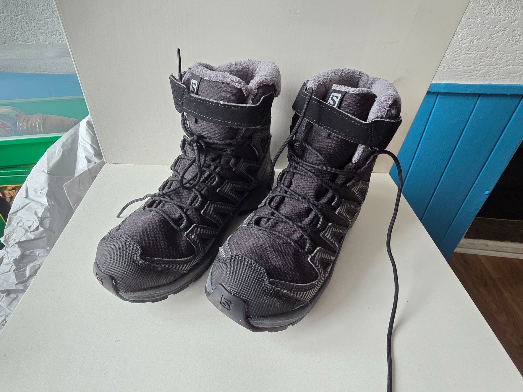 Salomon Scarpe per ragazzi: Salomon Winter Boots Gr. 34 Schwarz – Usato da Nidfurn venduto da antonio737