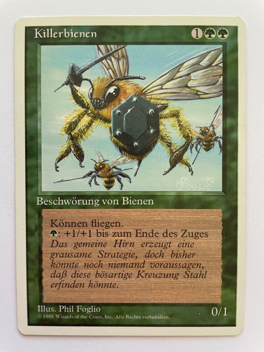 Cartoline: MTG - Killerbienen – Usato da Zürich venduto da T_H_O_M_A_S