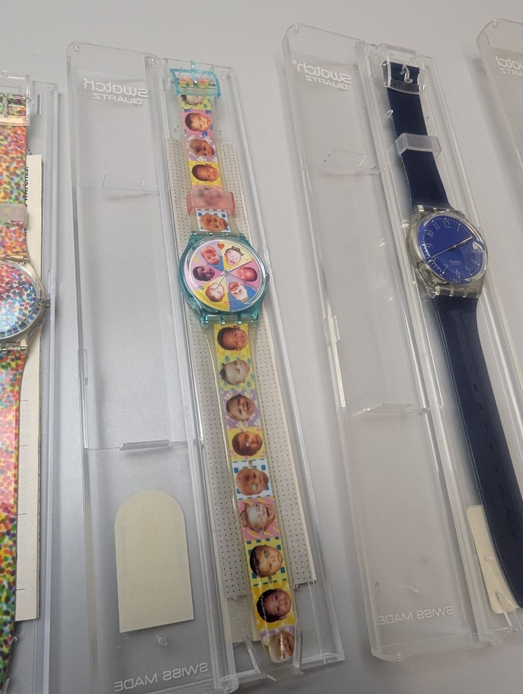 Swatch Orologi: 4x Swatch, ungetragen – Nuovo (secondo la descrizione) da Wauwil venduto da MEC-NET 3