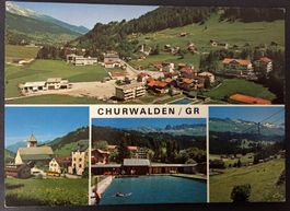 CHURWALDEN Café Restaurant Conrad, Postauto