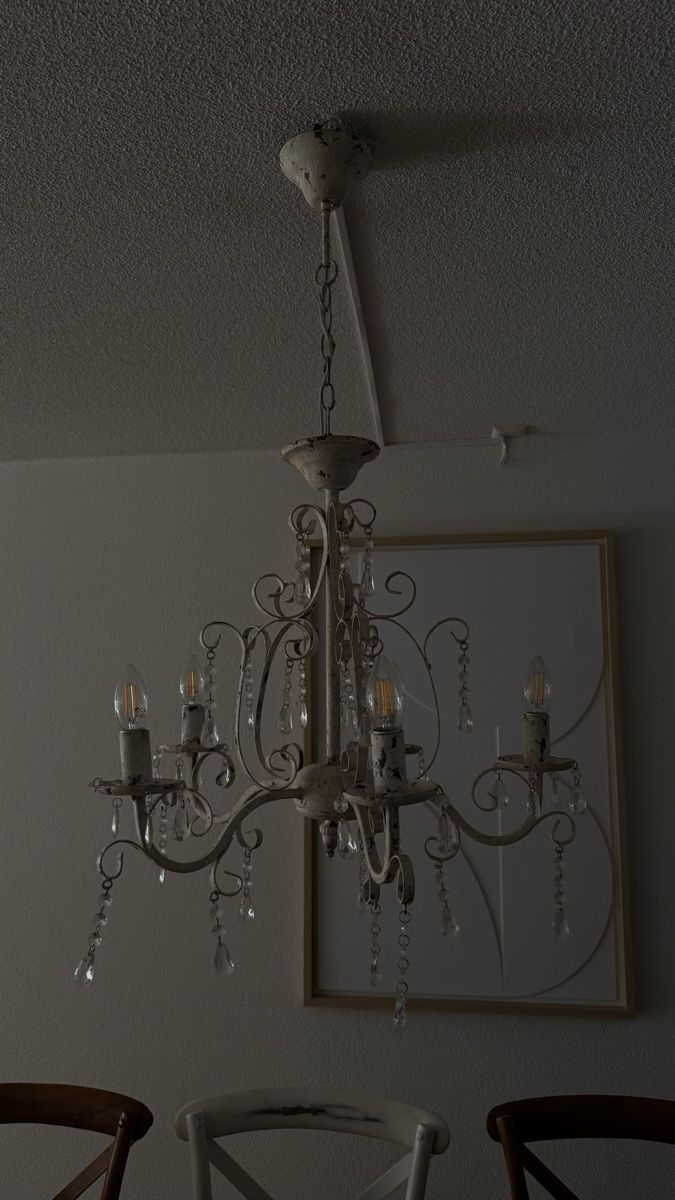 Lustres & lampes de plafonds: Kronleuchter aus Metall – D'occasion à Schlieren par Marjuk