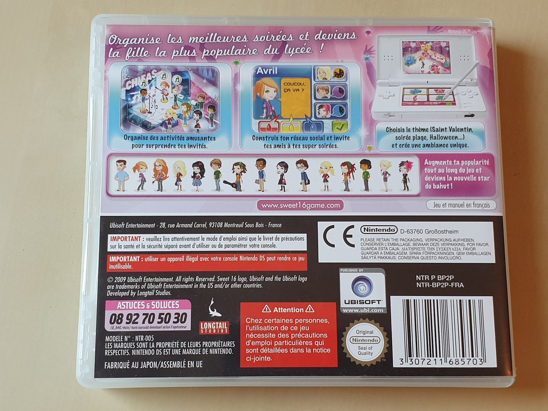 Nintendo Spiele: Sweet 16 – Gebraucht aus Stansstad von collectorsshop 1