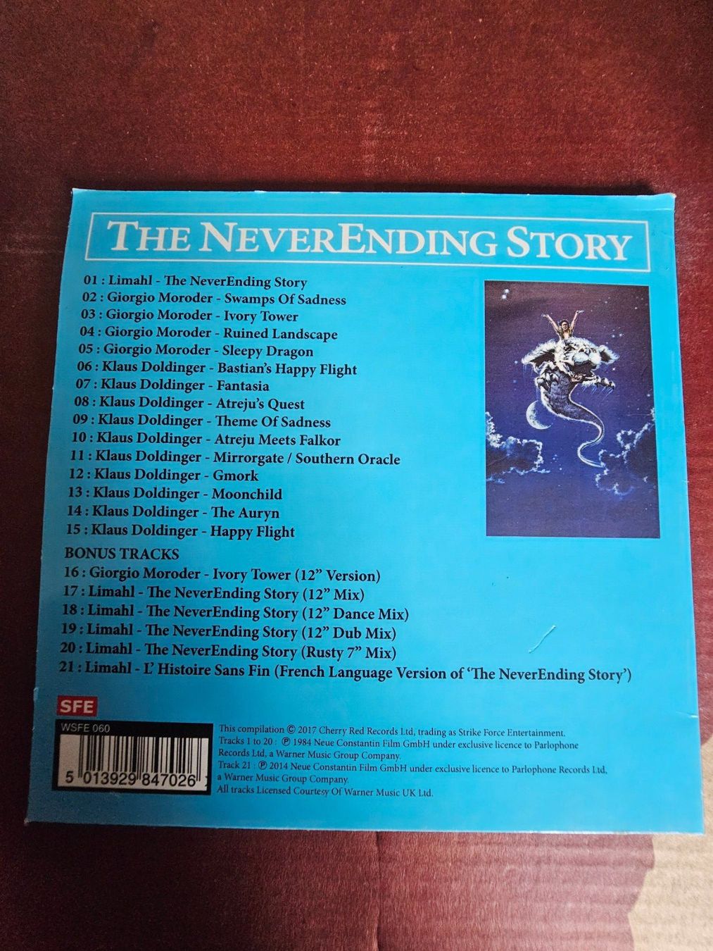 CD: CD,  Giorgio Moroder And Klaus Doldinger – The NeverEnding.. – Usato da Biberist venduto da Foolio0 1