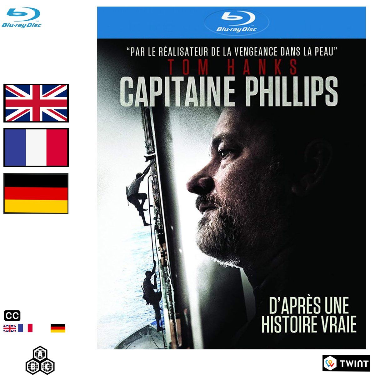 Tutti i DVDs: Blu-ray Capitaine Phillips (2013) – Usato da Semsales venduto da __Florian__