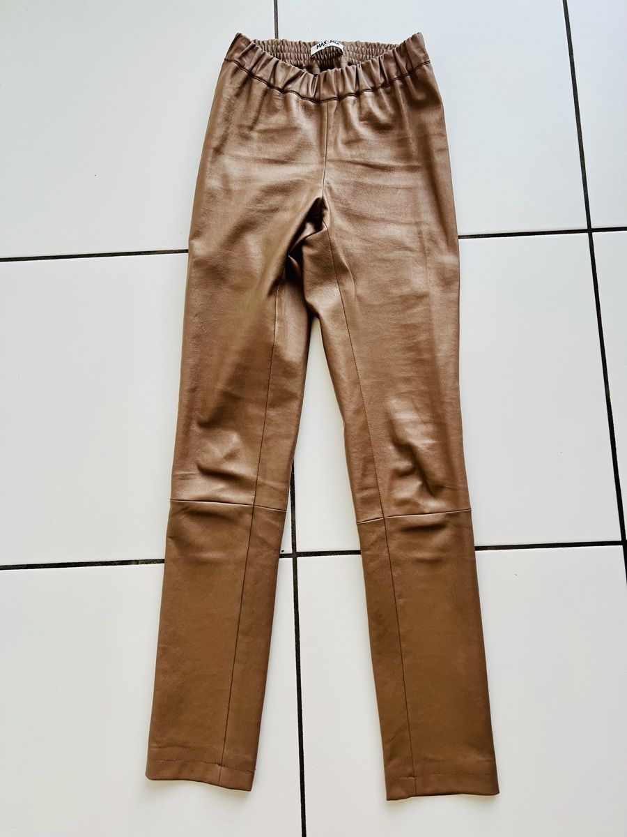 Leggings: Natural leather pants Max&Moi – Gebraucht aus Zürich von agi_j875 1